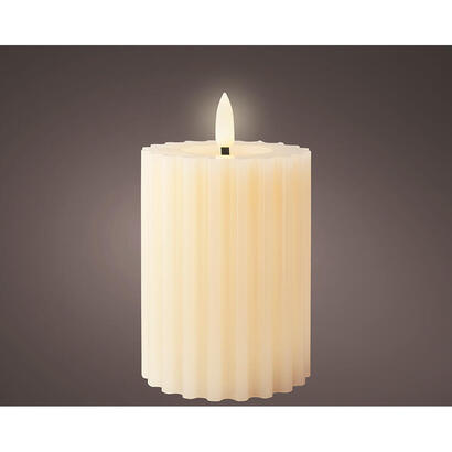 pack-de-2-unidades-vela-de-cera-led-color-beig-superficie-con-relieve-o75x123cm-lumineo