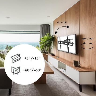 maclean-mc-423-soporte-de-tv-pared-para-pantallas-de-43-100-vesa-max-800x600-carga-max-80kg-ajuste-de-angulo-horizontal-y-vertic