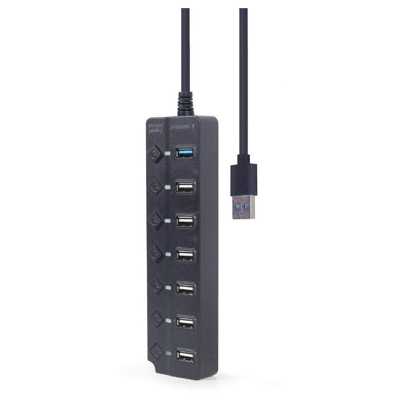 gembird-hub-7-puertos-usb-1-x-usb-31-6-x-usb-20-with-switches-black-uhb-u3p1u2p6p-01 gembird-hub-7-puertos-usb-1-x-usb-31-6-x-usb-20-with-switches-black-uhb-u3p1u2p6p-01