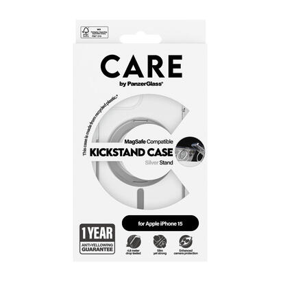 panzerglass-care-feature-kickstand-iphone-15-silber