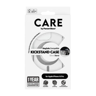 panzerglass-care-feature-kickstand-iphone-15-pro-silber