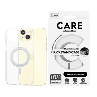 panzerglass-care-feature-kickstand-iphone-15-plus-silber