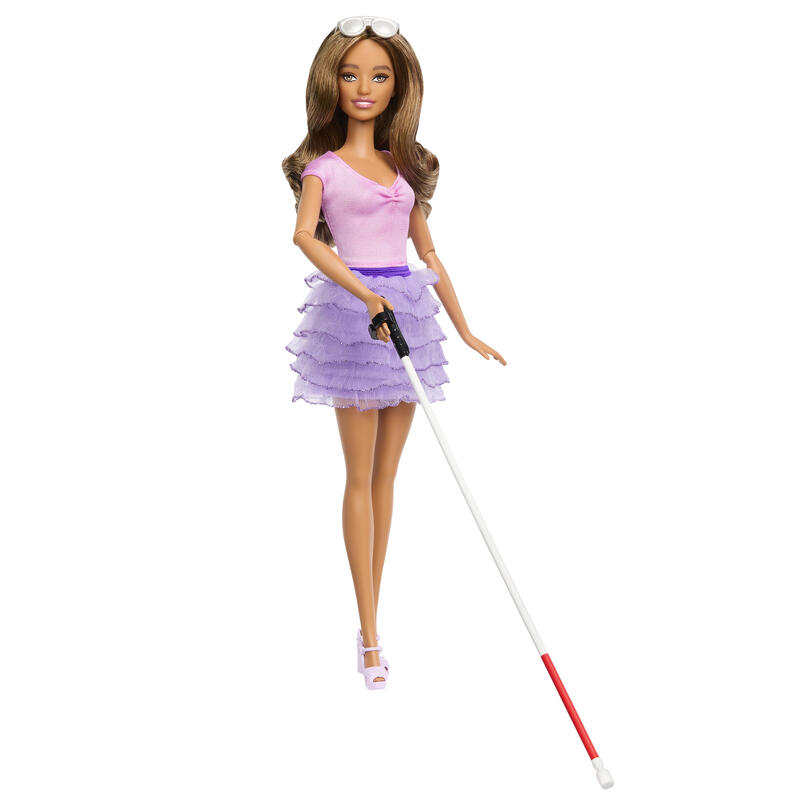 muneca-mattel-barbie-fashionistas-doll-barbie-ciega-con-una-falda-con-volantes