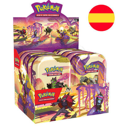 pack-de-10-unidades-mini-lata-juego-cartas-coleccionables-sv6-pokemon-espanol-surtido
