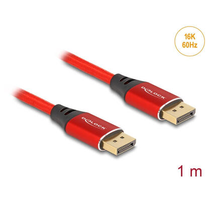 delock-80631-cable-displayport-16k-60-hz-1-m-rojo-metal