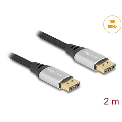 delock-80634-cable-displayport-16k-60-hz-2-m-metal-plateado