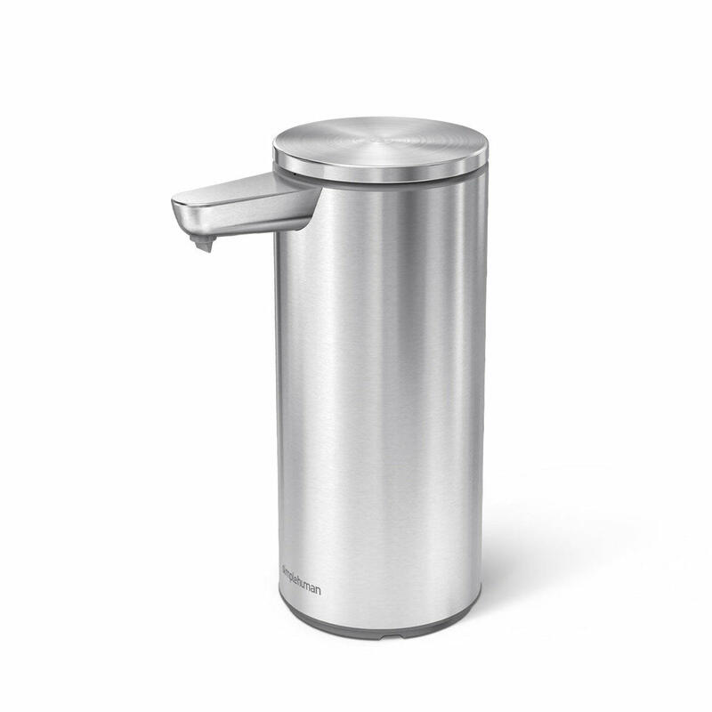 simplehuman-sensorspender-wiederaufladbar-266-ml-edelstahl simplehuman-sensorspender-wiederaufladbar-266-ml-edelstahl