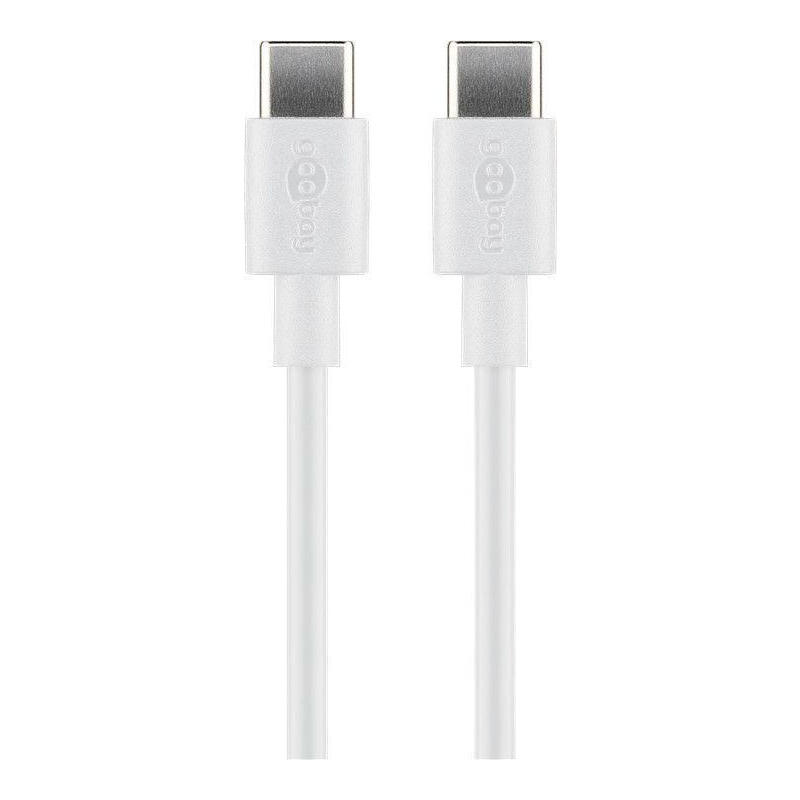wentronic-66315-cable-usb-usb-20-05-m-usb-c-blanco