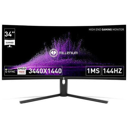 monitor-gam-millenium-34-curvo-fhdips-144hz3440x14401mshdmidisplay-port219-black