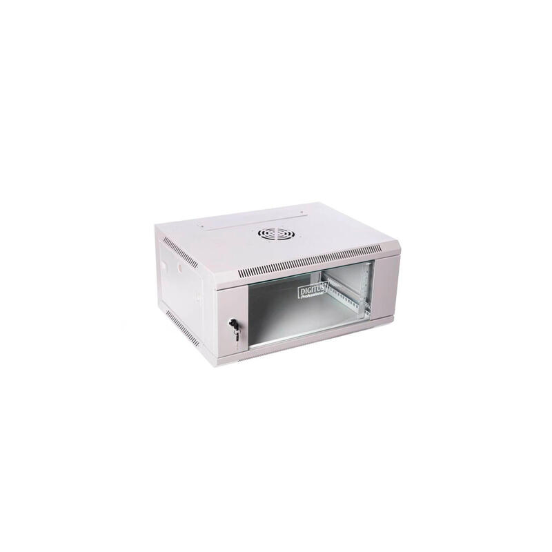 digitus-dn-w19-06u450-armario-rack-6u-bastidor-de-pared-gris-claro digitus-dn-w19-06u450-armario-rack-6u-bastidor-de-pared-gris-claro