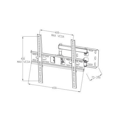 soporte-pared-art-ramt-ar-53-ar-53-22-55-para-lcd-led-negro-35kg-ajuste-vertical-y-de-nivel