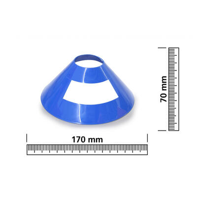 jamara-460526-cono-de-trafico-azul-plastico-4-piezas