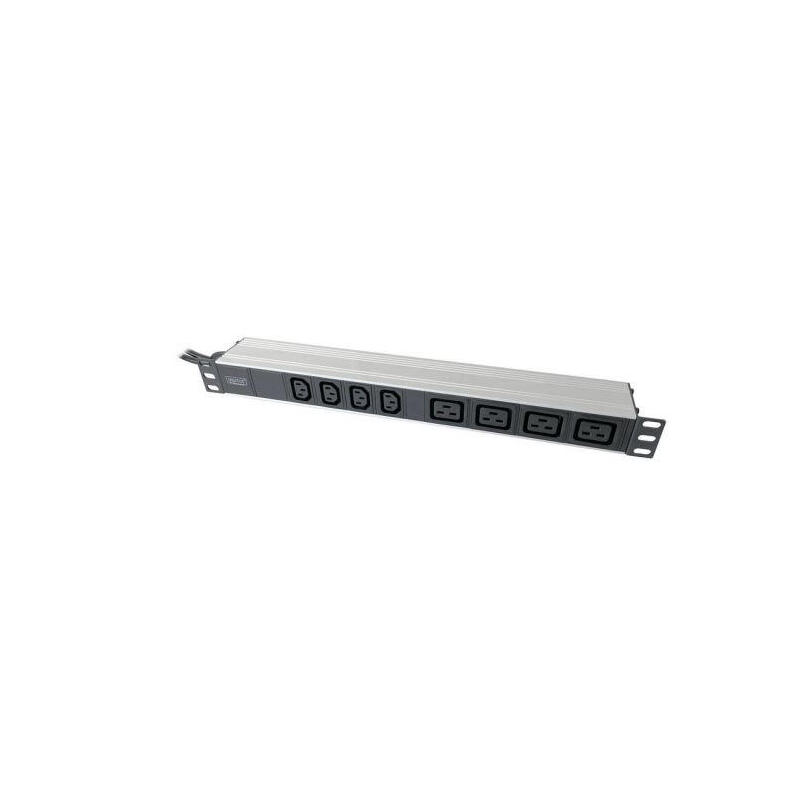 digitus-1u-aluminum-pdu-rackmountable-4x-c13-4x-c19-2x-16a-plug-250vac-50-60hz-open-end