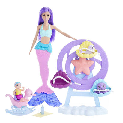 muneca-barbie-mattel-sirena-juego-de-cuidado-con-merbaby-y-foca