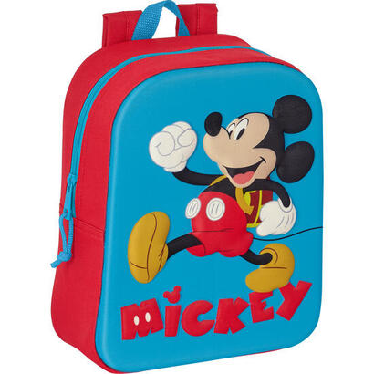 mochila-guarderia-3d-mickey-mouse