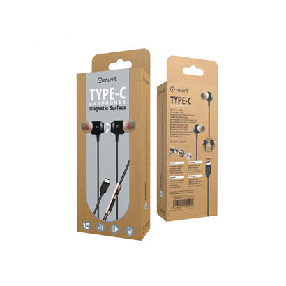 auriculares-muvit-m1c-usb-tipo-c-negro