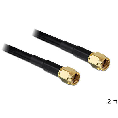 delock-cable-de-antena-rp-sma-macho-rp-sma-macho-lmr195-2-m