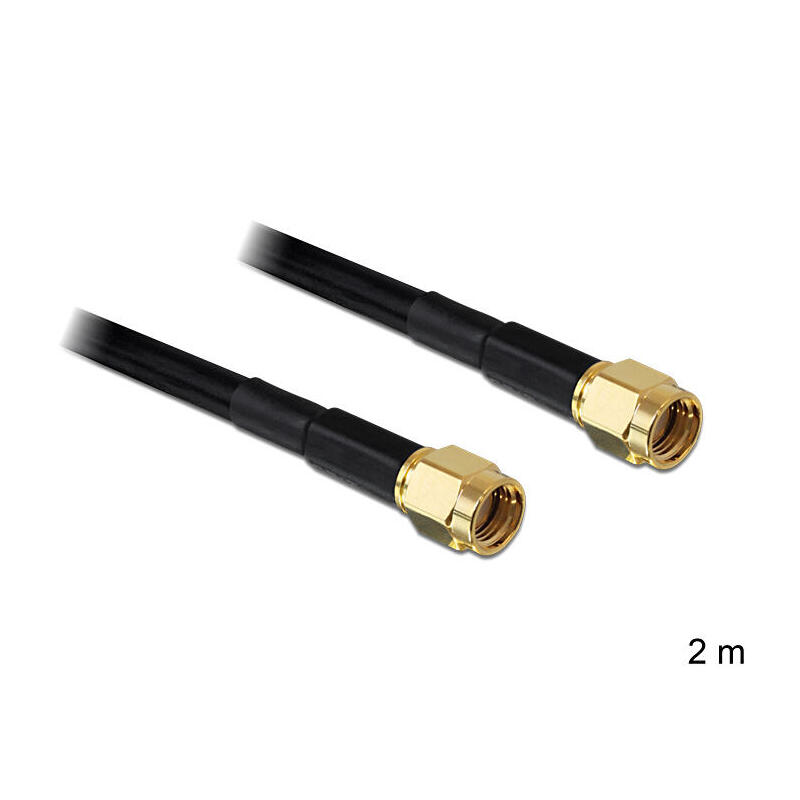 delock-cable-de-antena-rp-sma-macho-rp-sma-macho-lmr195-2-m