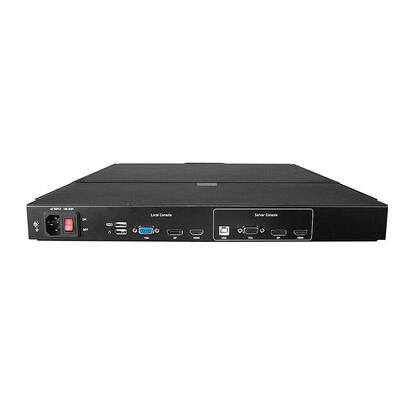 lindy-21710-consola-de-rack-432-cm-17-1920-x-1080-pixeles-metal-negro-1u