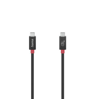 cable-hama-00200779-usb-c-1m-negro