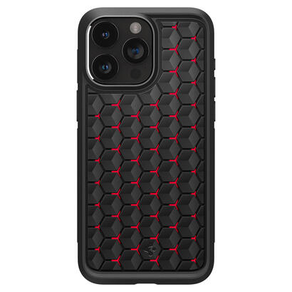 spigen-acs06604-funda-para-iphone-15-pro-max-67-negro-rojo