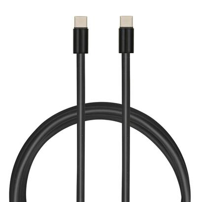 ibox-cable-ikutcs1b-usb-c-60w-silicon-1m-black