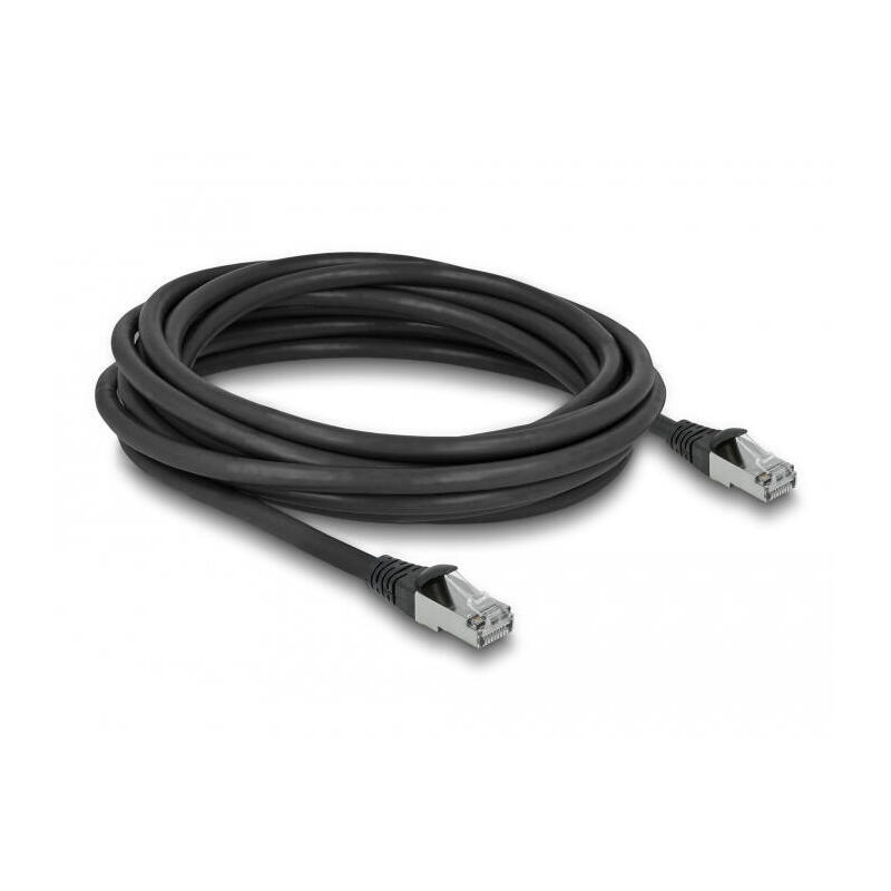delock-rj45-cable-de-red-cat6a-sftp-pur-outdoor-5-m-negro
