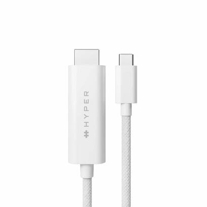 cable-hyper-4k-usb-c-a-hdmi-blanco