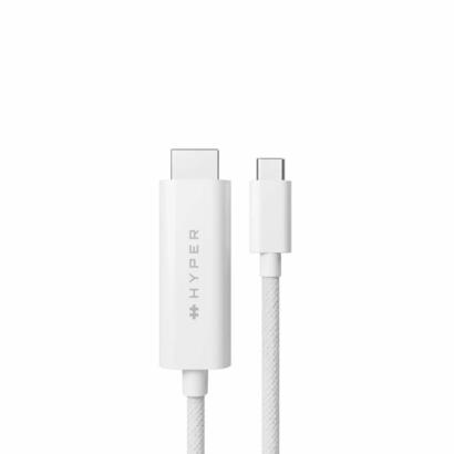 cable-hyper-4k-usb-c-a-hdmi-blanco