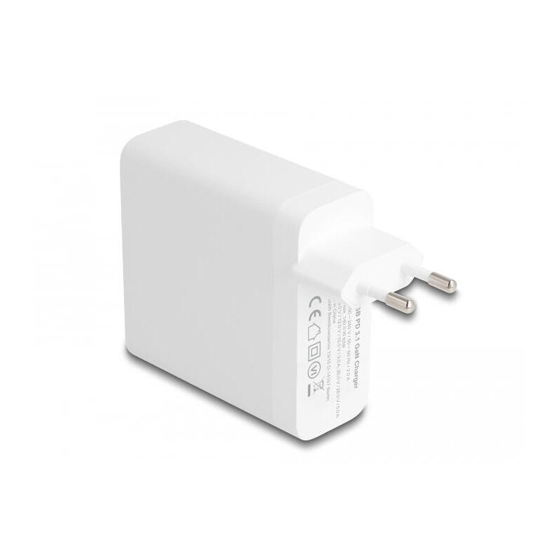 cargador-usb-gan-delock-1x-usb-c-140-vatios-blanco-pd-31-41471 cargador-usb-gan-delock-1x-usb-c-140-vatios-blanco-pd-31-41471