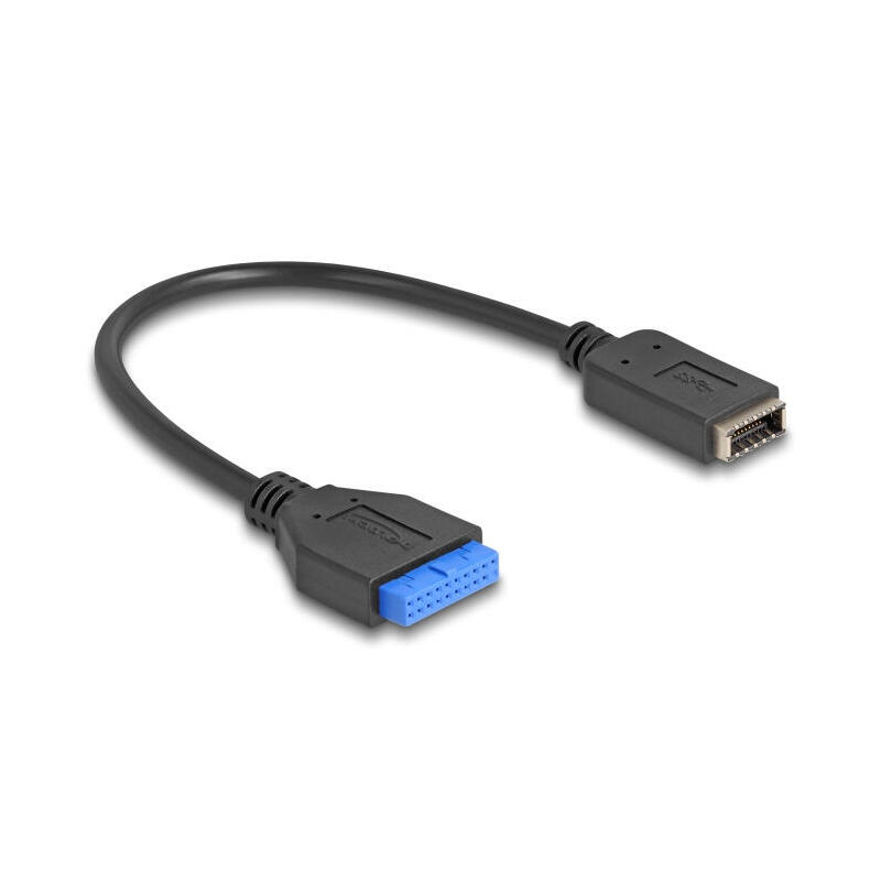 delock-65100-conector-de-pin-usb-5-gbps-hembra-a-llave-a-usb-tipo-e-interna-hembra-de-25-cm
