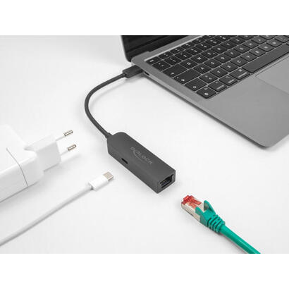delock-66938-adaptador-usb-type-c-a-25-gigabit-lan-con-suministro-de-energia-100-watios