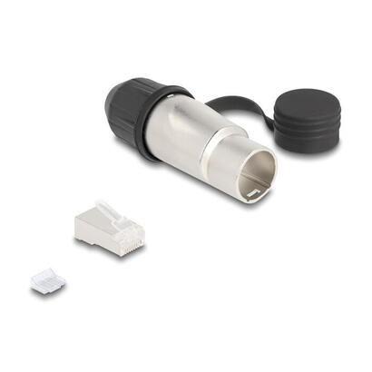 delock-67067-enchufe-modular-rj45-cat6a-con-acoplador-de-paso-y-tapa-protectora-ip66-resistente-al-polvo-y-al-agua