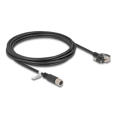 delock-m12-cable-x-kodiert-8-pin-hembra-a-rj45-macho-cat6a-sftp-3-m-negro