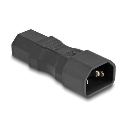 delock-80467-cambiador-de-genero-para-cable-iec-60320-c14-iec-60320-c13-negro