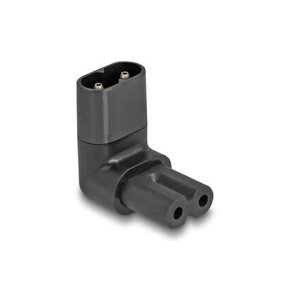 delock-80470-adaptador-de-poder-iec-60320-c8-a-c7-macho-hembra-25-a-en-angulo-de-90