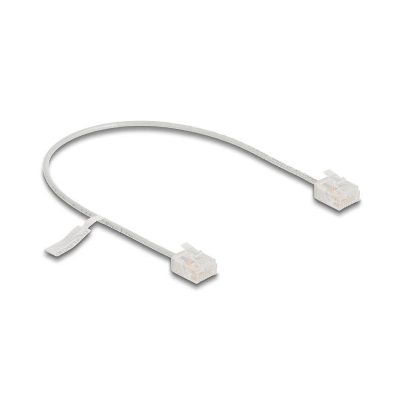 delock-rj45-cable-de-red-cat6-utp-ultra-slim-03-m-gris-con-kurzen-machon delock-rj45-cable-de-red-cat6-utp-ultra-slim-03-m-gris-con-kurzen-machon