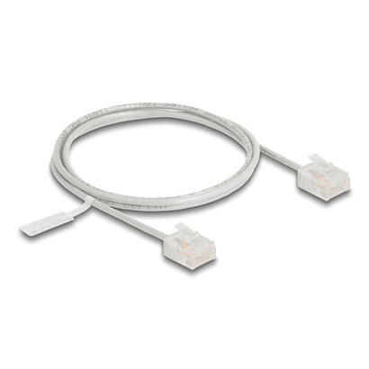 delock-rj45-cable-de-red-cat6-utp-ultra-slim-1-m-gris-con-kurzen-machon