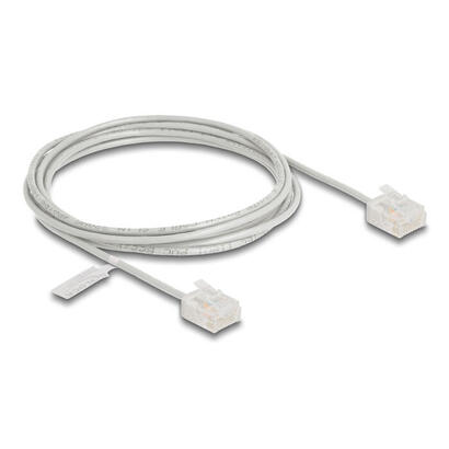 delock-rj45-cable-de-red-cat6-utp-ultra-slim-2-m-gris-con-kurzen-machon