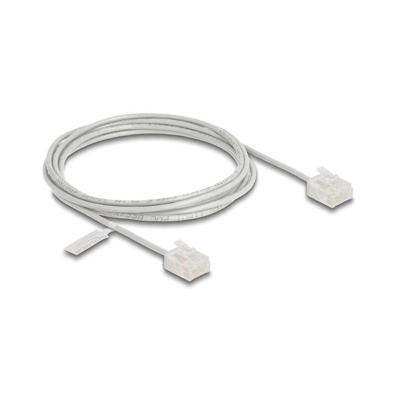 delock-rj45-cable-de-red-cat6-utp-ultra-slim-2-m-gris-con-kurzen-machon delock-rj45-cable-de-red-cat6-utp-ultra-slim-2-m-gris-con-kurzen-machon