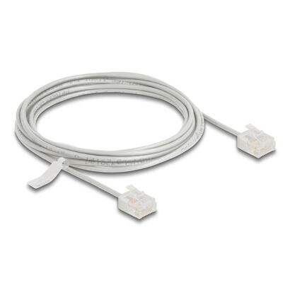 delock-rj45-cable-de-red-cat6-utp-ultra-slim-3-m-gris-con-kurzen-machon