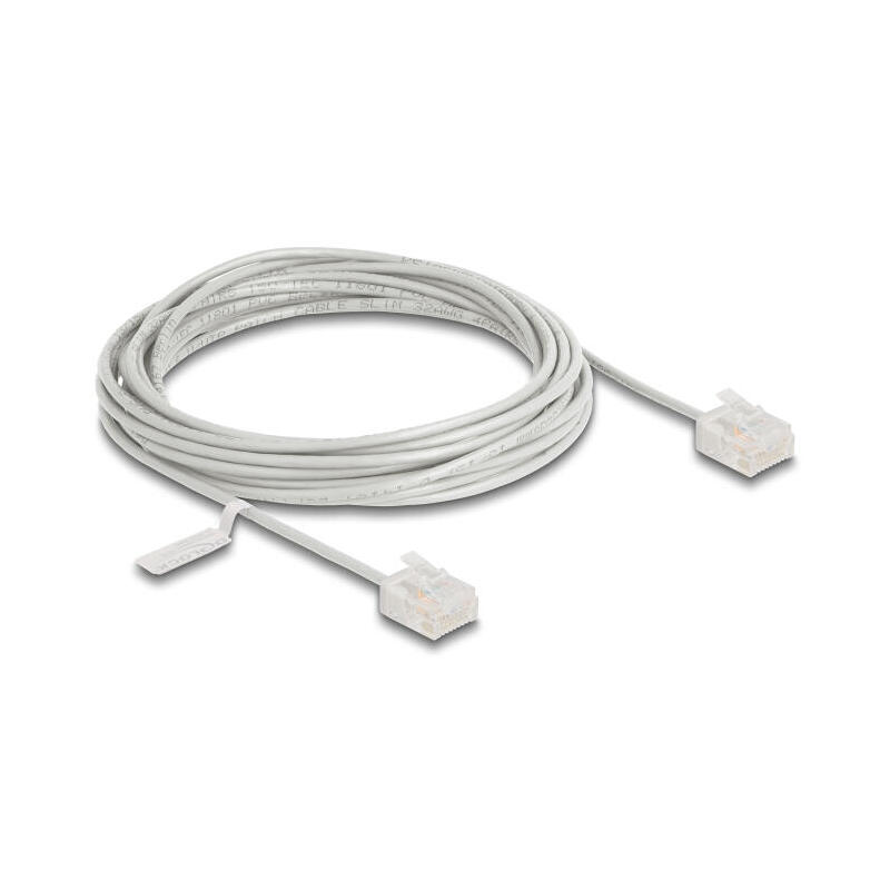 delock-rj45-cable-de-red-cat6-utp-ultra-slim-5-m-gris-con-kurzen-machon delock-rj45-cable-de-red-cat6-utp-ultra-slim-5-m-gris-con-kurzen-machon