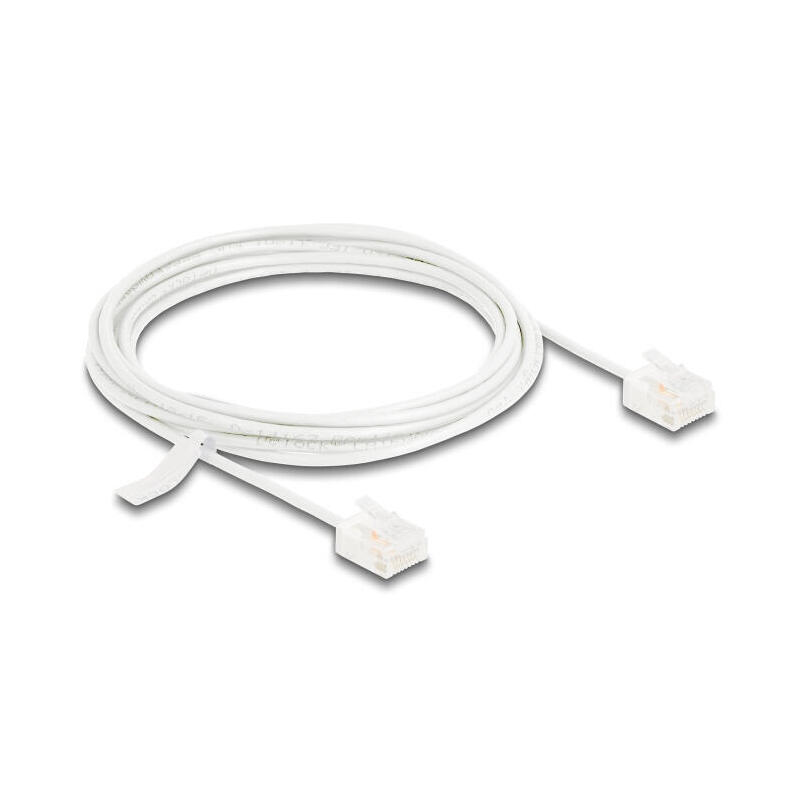 delock-rj45-cable-de-red-cat6-utp-ultra-slim-3-m-blanco-con-kurzen-machon