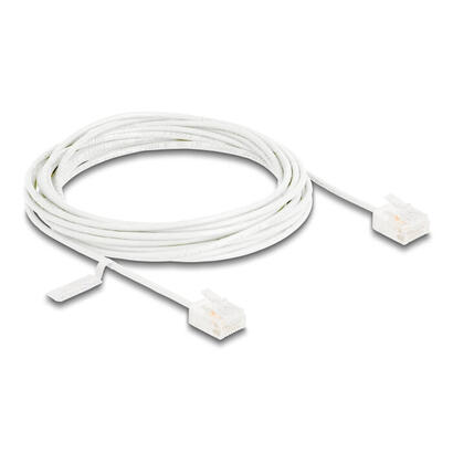 delock-rj45-cable-de-red-cat6-utp-ultra-slim-5-m-blanco-con-kurzen-machon