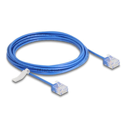 delock-rj45-cable-de-red-cat6-utp-ultra-slim-3-m-aal-con-kurzen-machon