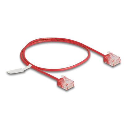 delock-rj45-cable-de-red-cat6-utp-ultra-slim-05-m-rojo-con-kurzen-machon