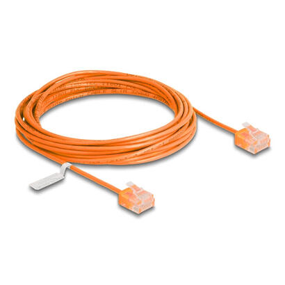 delock-rj45-cable-de-red-cat6-utp-ultra-slim-5-m-naranja-con-kurzen-machon