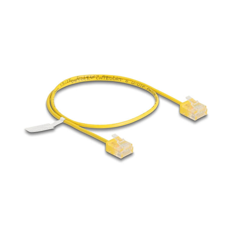 delock-rj45-cable-de-red-cat6-utp-ultra-slim-05-m-amarillo-con-kurzen-machon delock-rj45-cable-de-red-cat6-utp-ultra-slim-05-m-amarillo-con-kurzen-machon
