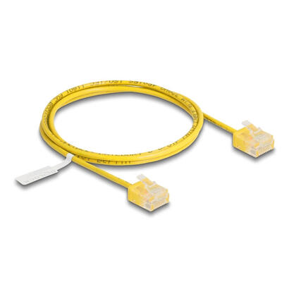 delock-rj45-cable-de-red-cat6-utp-ultra-slim-1-m-amarillo-con-kurzen-machon