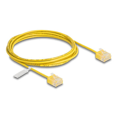 delock-rj45-cable-de-red-cat6-utp-ultra-slim-2-m-amarillo-con-kurzen-machon